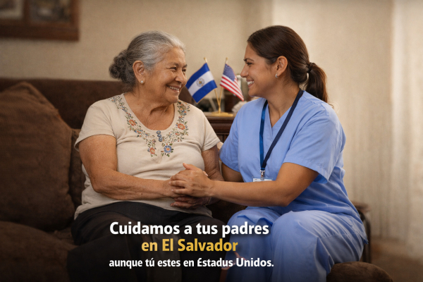 Cuidamos a tus padres en El Salvador 